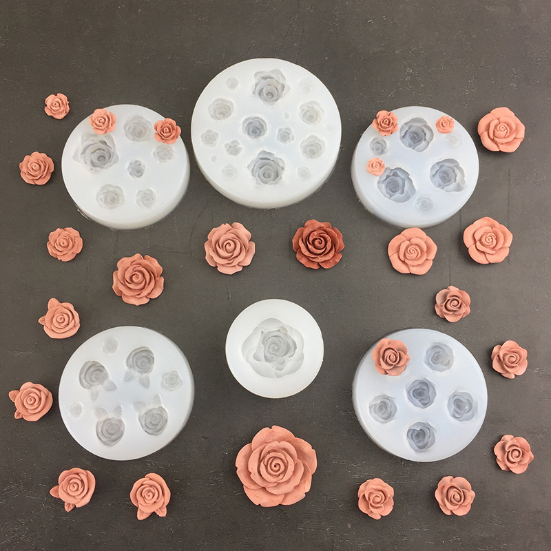 Candle Making Ideas - 3d Rose Bloemvorm Blad Siliconen Mallen