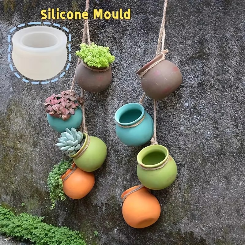 Candle Making Ideas - Siliconen bloempotvormen, harsvormen, epoxyvormen, geurkaarsvormen, kleine