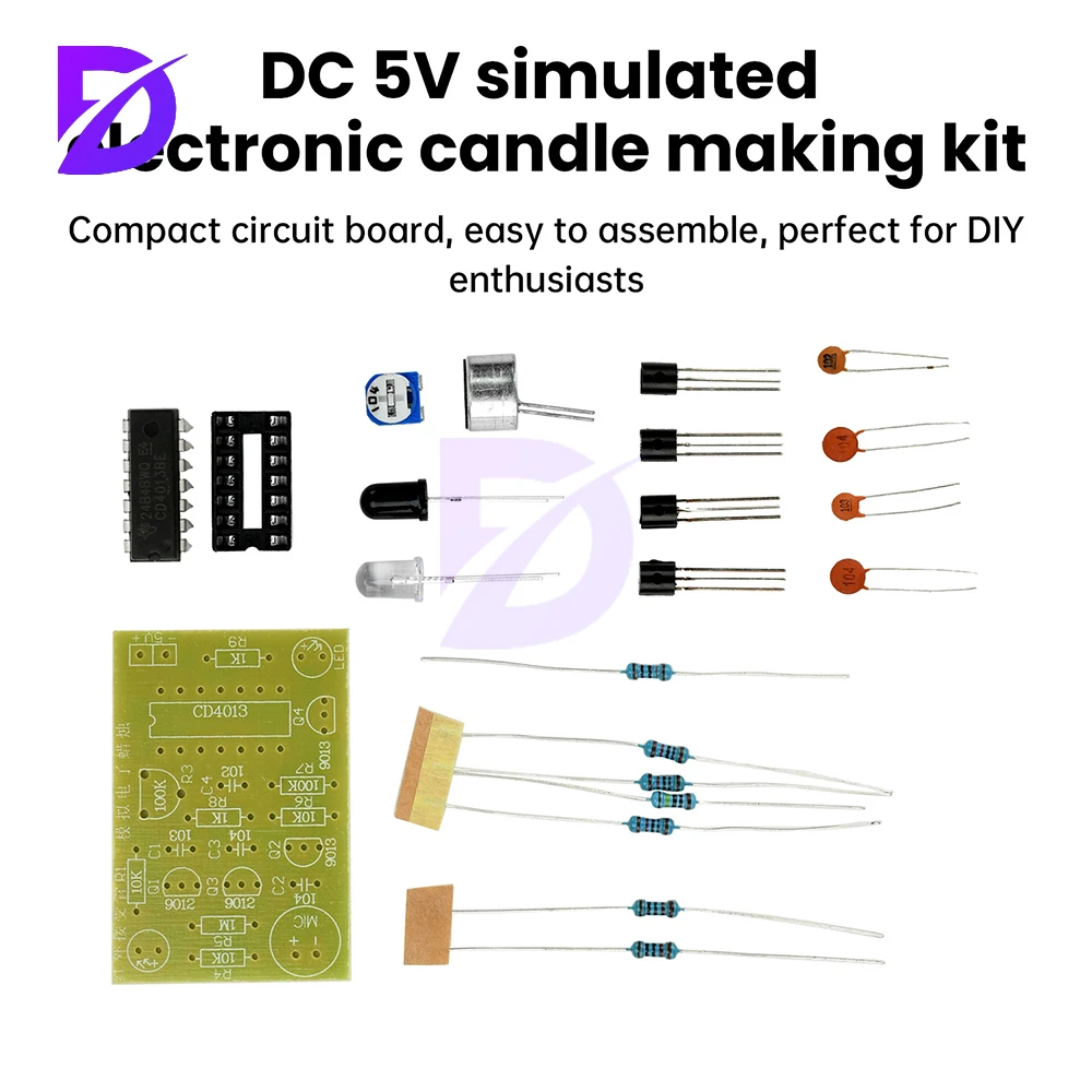 Candle Making Dc - DC5V analoge elektronische kaarsenmaakset, licht- en