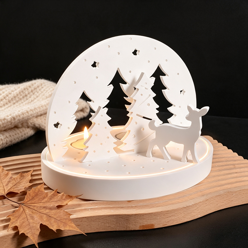 Kerst-Eland Theelicht Houder S - Candle Making Ideas recensie en prijs