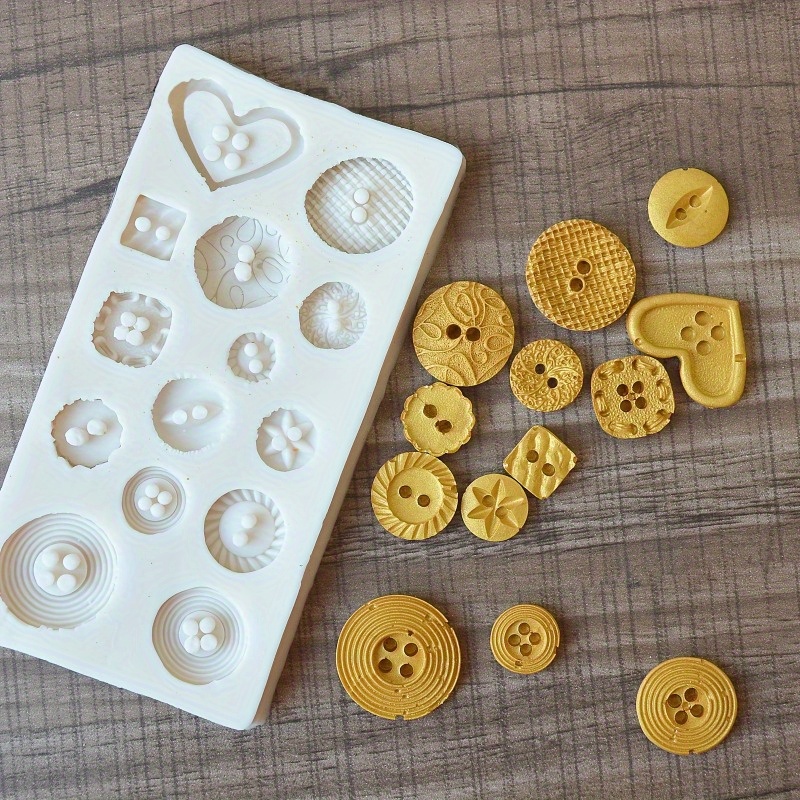 Knopvormige siliconen mal voor - Candle Making Ideas recensie en prijs
