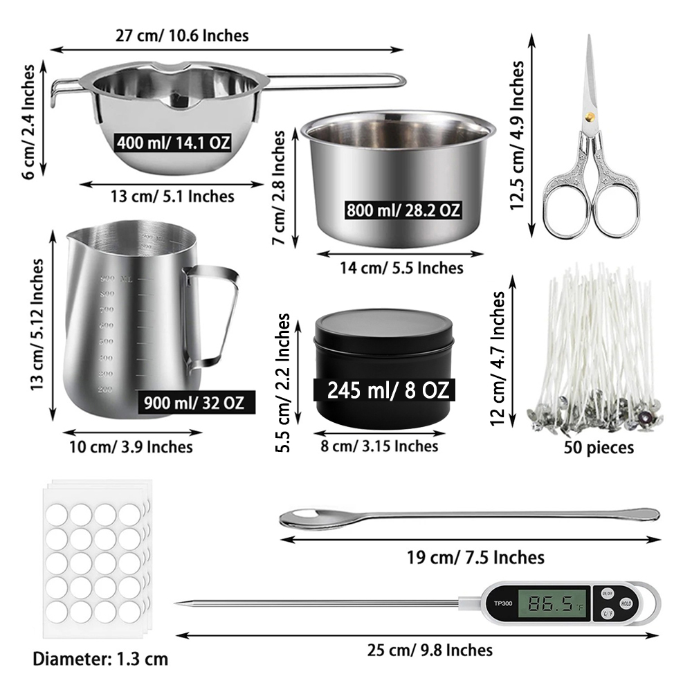 Glintmos DIY kaarsenmaakset me - Candle Making Kits recensie en prijs