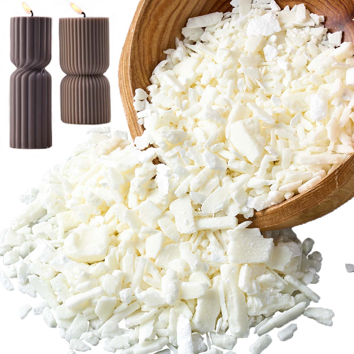 1 pond zuiver witte sojawas vo - Candle Making Kits recensie en prijs