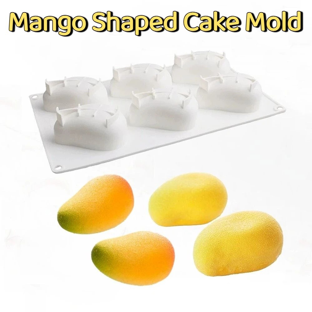 6-delige mango-vormige cakevor - Candle Making Ideas recensie en prijs