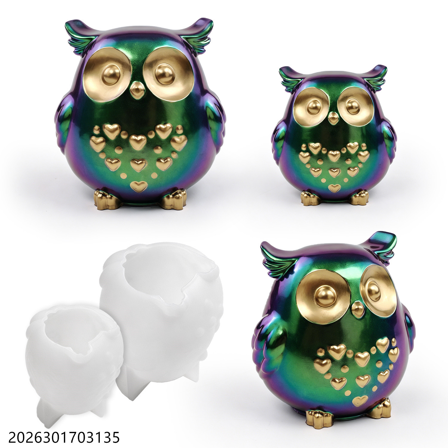 Uil siliconen mal 3D vogelvorm - Candle Making Ideas recensie en prijs