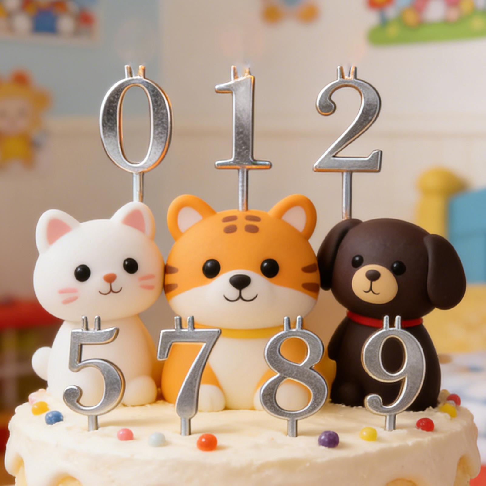 10 stuks 0-9 Nummer Cake Toppe - Candle Making Ideas recensie en prijs